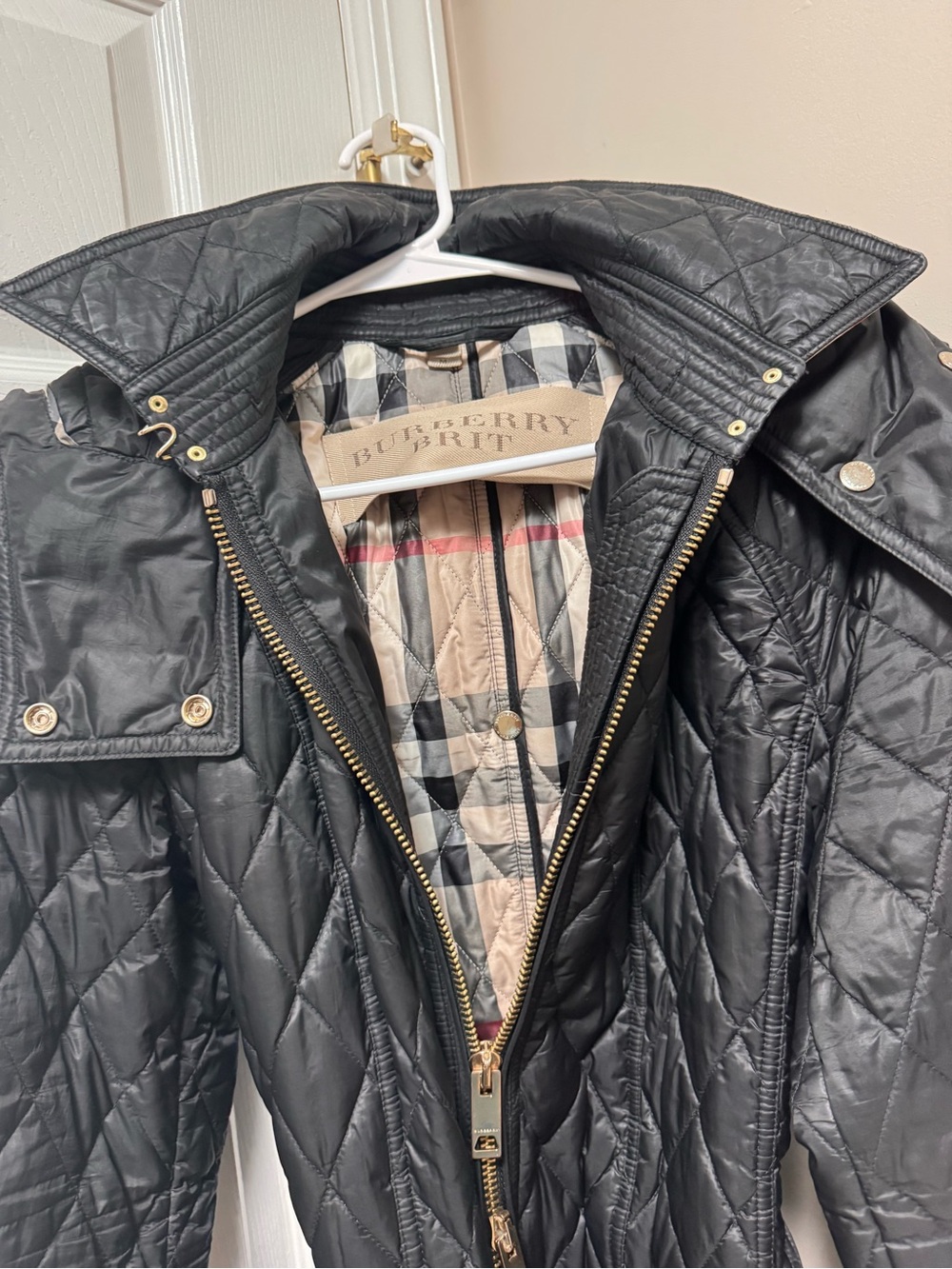 Burberry Quilted Trench Coat - Picture 10 of 10